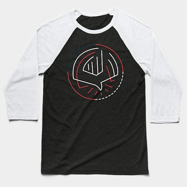 Holy Spirit symbol illustration Baseball T-Shirt by bernardojbp